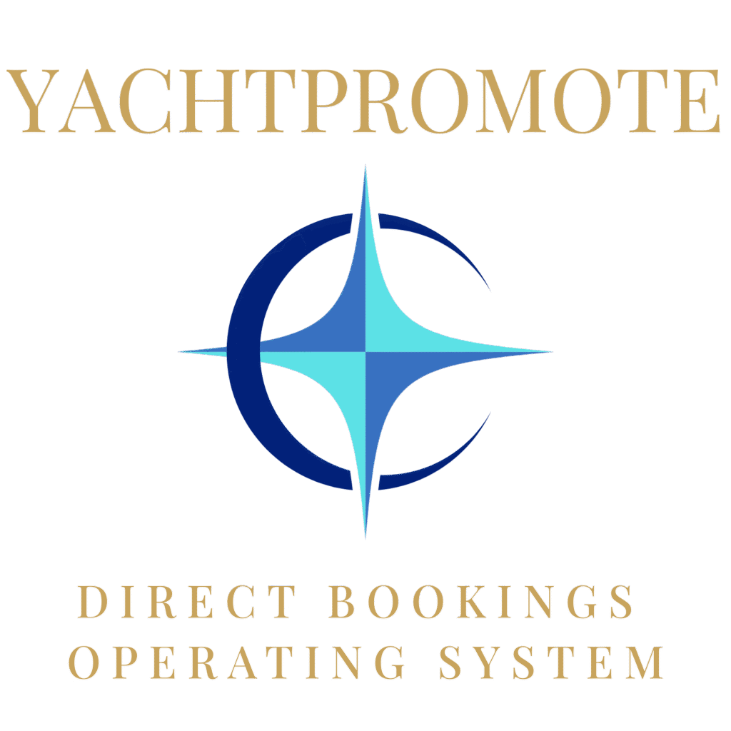 Modern Blue Moon Star Compas Logo cropped